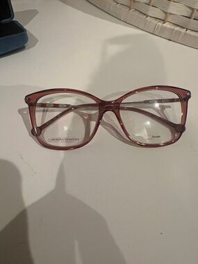 CAROLINA HERRERA CH0042-8CQ-54 Eyeglasses Size 54mm 15mm 145mm cherry Women
